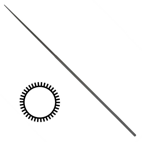 Round Escapement Jewelry File Swiss Vallorbe