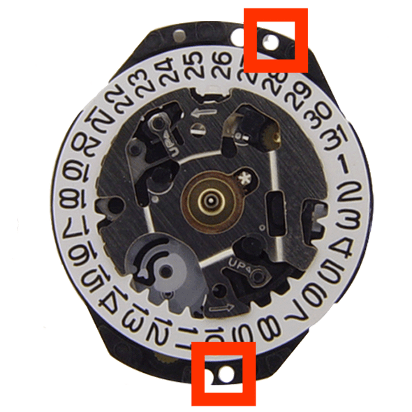 Hattori Japan VX82.2 quartz watch movements