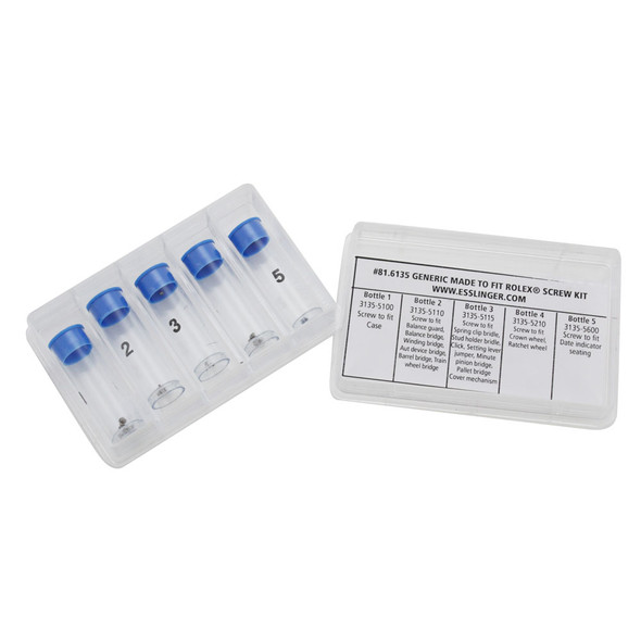 Generic Made to fit Rolex® Internal Movement Screw Assortment for Caliber 3135