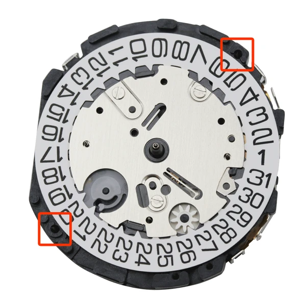 Hattori Japan Solar Quartz Chronograph Watch Movement VR42 Overall Height 7.0mm