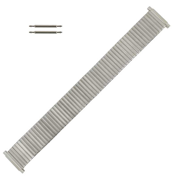 Stainless Steel Expansion Watch Band with Expandable Ends 16-22MM
