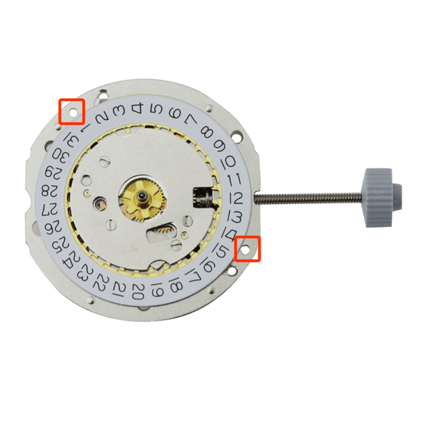 Harley Ronda 3 Hand Quartz Watch Movement HQ785.2 Date at 3:00 Overall Height 4.2mm