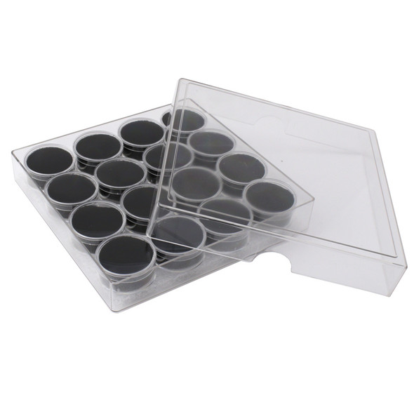 lastic Storage Box with 16 Individual 38mm Boxes