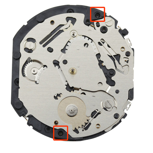 Hattori Japan Multifunction 6 Hand Quartz Watch Movement VX9N Overall Height 6.2mm