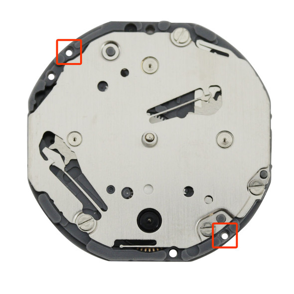 Hattori Japan Chrono Quartz Watch Movement VD75 2 Hand 3 Small Sub Seconds Overall Height 5.0mm