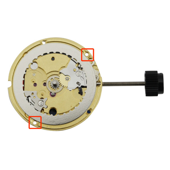 ETA 2 Hand Quartz Watch Movement 956.102-2 Overall Height 3.7mm