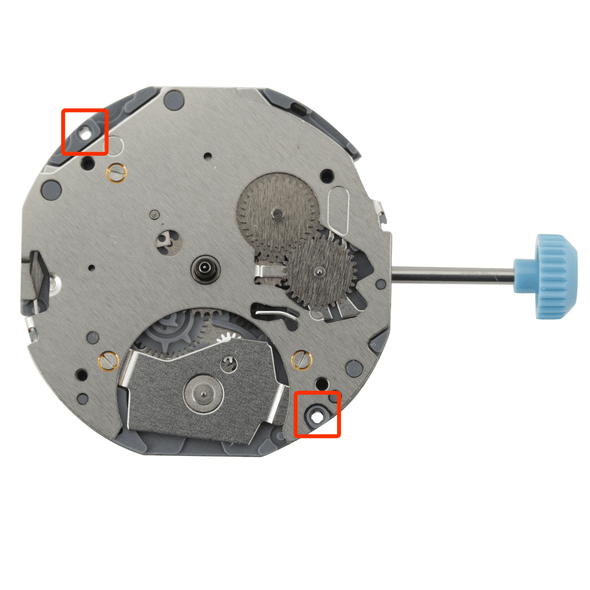 Miyota/Citizen LTD Quartz Chronograph Watch Movement 6P22 Overall Height 5.2mm