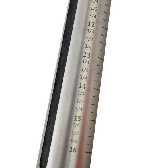 True Size Ring Mandrel with Groove Size 1 to 16