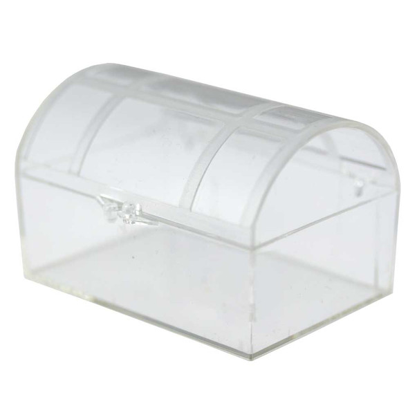 Clear Plastic Treasure Chest Storage Box