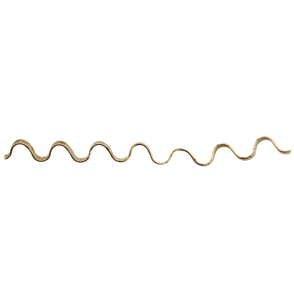 Yellow Gold Filled Shim for Coin Bezels