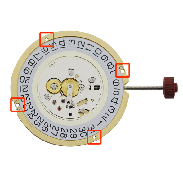 Harley Ronda 2 Hand Quartz Watch Movement HQ1019 Date At 3:00 Small Second at 6:00 Overall Height 3.3mm