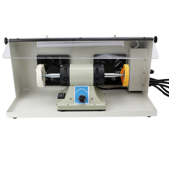 Deluxe Portable Polishing Lathe Unit with Dust Removing Fans