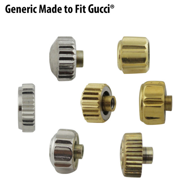 Imitation Made to Fit Gucci® Brand Watch Crowns