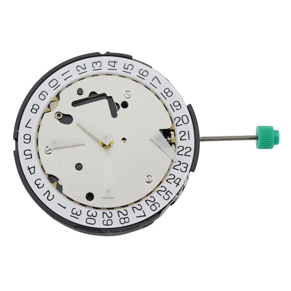 Quartz 6 Hand Chronograph Movement ISA8371/2220 Date At 4:30 Overall Height 7.7mm