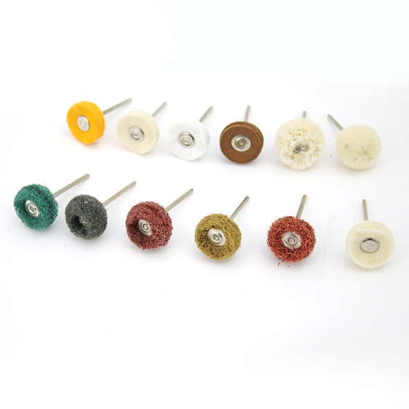 Foredom 12 Piece Mounted Polishing Buff Assortment