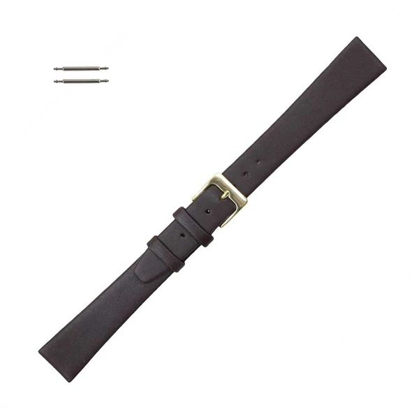 Hadley Roma Leather Watch Band 11mm Brown Smooth Calf 6 5/8 Inch Length