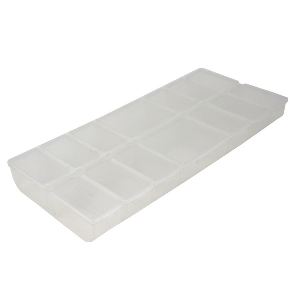 14 Compartment Plastic Organizer Box CLEARANCE
