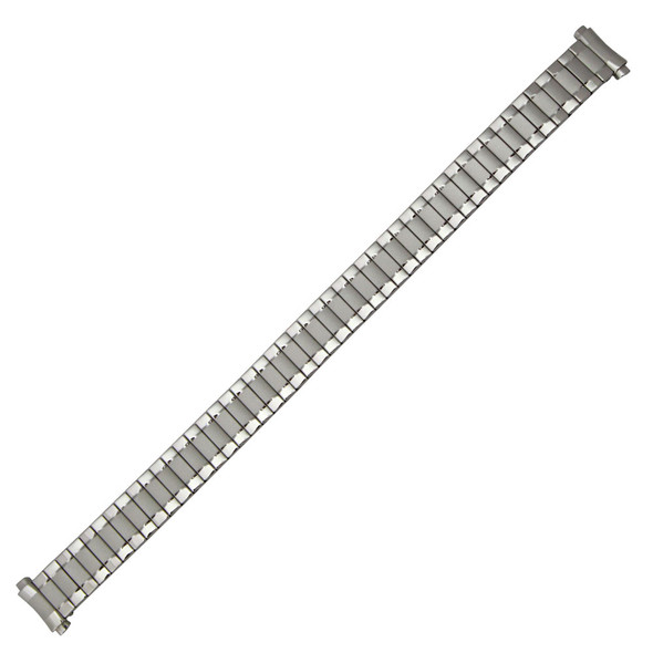 Metal Watch Band 6 to 10 Inch Length Expansion Style Stainless Steel Expandable Curved Ends 10 to 14mm