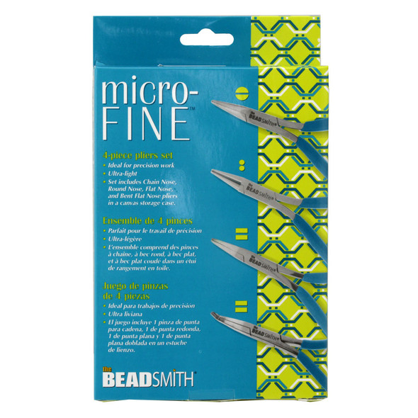Micro Fine 4 Piece Plier Set