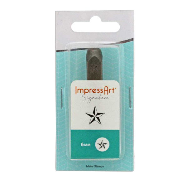 ImpressArt 6mm Nautical Star Design Stamp