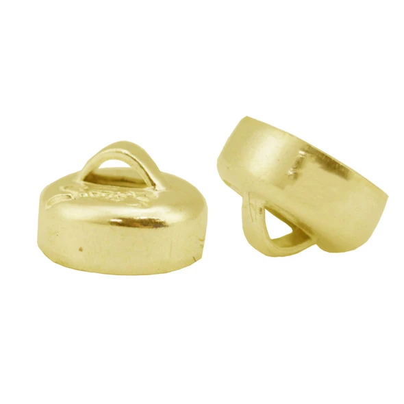 Yellow Gold Filled Magnetic Clasp for Jewelry 6 x 5 mm