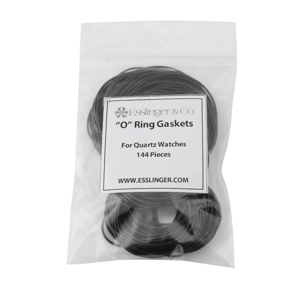 Extra Large O-Ring Gasket Assortment For Quartz Watches In Different Thickness Options 144 Pieces