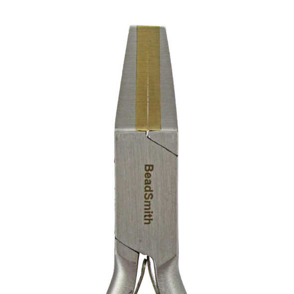 Flat Nose Plier with Brass Jaws