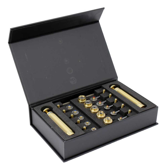 Bergeon Five Piece Watch Mainspring Winder Set - Left and Right