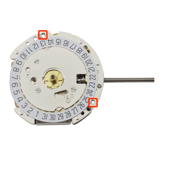  Harley Ronda 3 Hand Quartz Watch Movement HQ775 HCP Date At 6:00 Overall Height 4.6mm