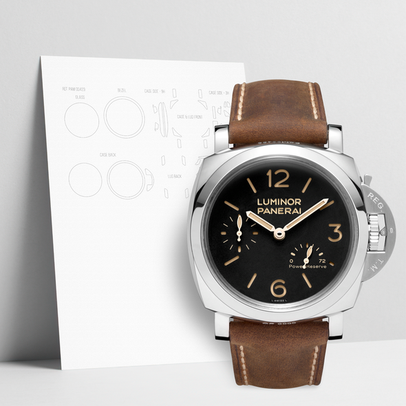 Anti Scratch Watch Shells™ Protective Film for Panerai® PAN-00423 Premium Package