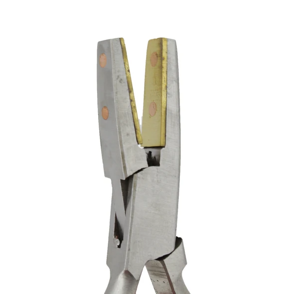 Flat Nose Plier with Brass Insert