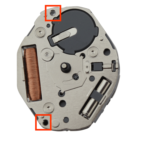 Miyota/Citizen LTD 2 Hand Quartz Watch Movement GL24 Overall Height 3.8mm