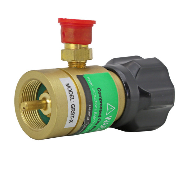 Gentec Oxygen Regulator for Disposable Tanks