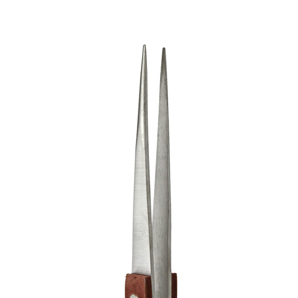 Extra Long Fiber Grip Tweezer 