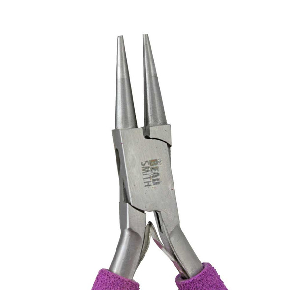 Full Size Round Nose Pliers with Foam Grip