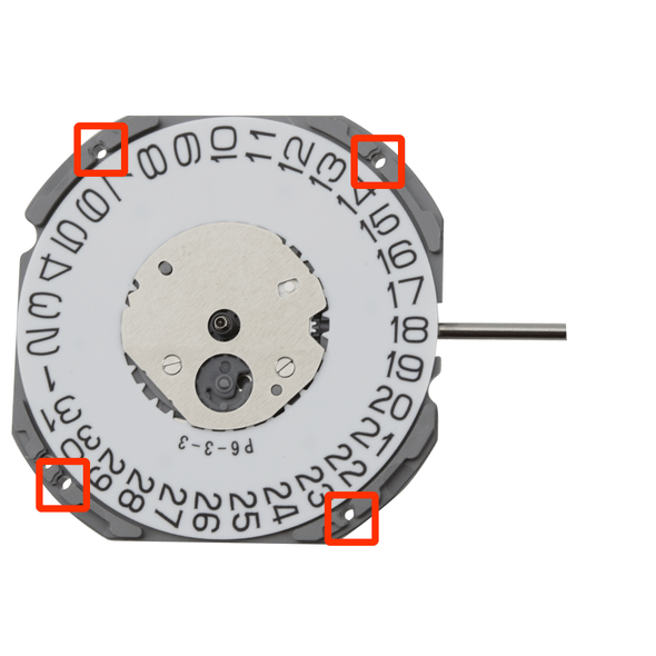 Miyota/Citizen LTD Watch Movement GR12 Quartz Movement to Replace 1S13 Overall Height 4.1mm