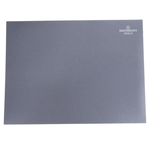 Bergeon GRAY 6808 Work Pad Bench Mat Plastic with Adhesive Backing 9.5 x 12.5 Inches
