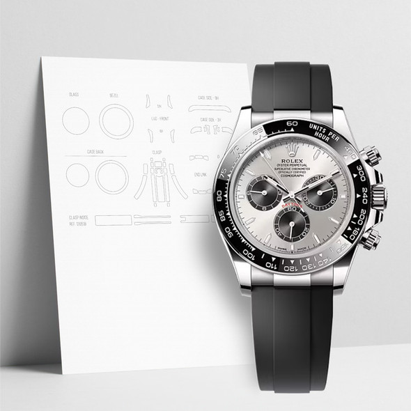 Anti Scratch Watch Shells™ Protective Film for Rolex® Daytona 126519 Standard Package