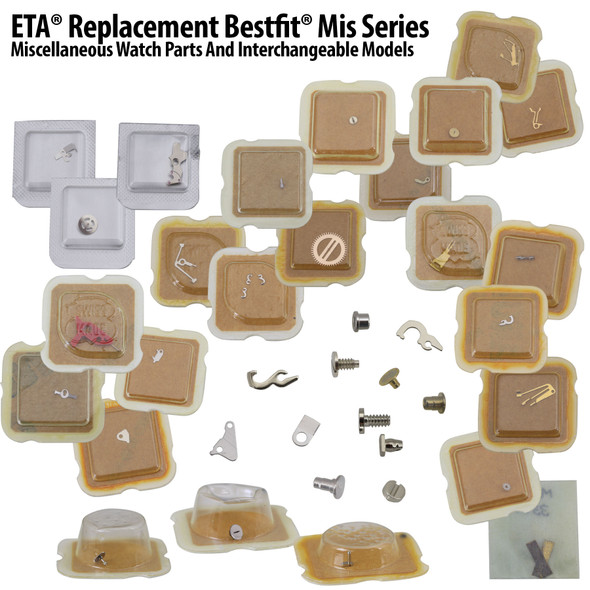 ETA® Replacement Bestfit® Mis Series Or Miscellaneous Watch Parts And Interchangeable Models