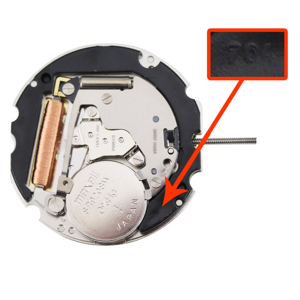 Harley Ronda 2 Hand Quartz Watch Movement HQ704.3 Date At 3:00 High Version Overall Height