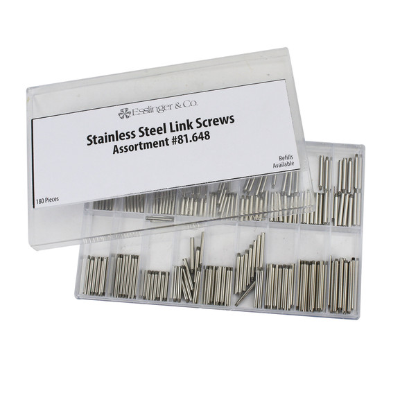 Generic Rolex® Watch Band Link Screw Pin Assortment to Fit Rolex® 180 Pieces Special Buy