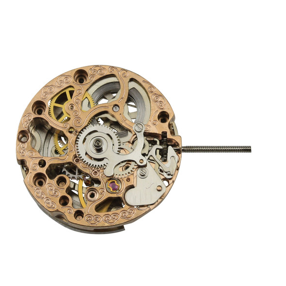 Chinese Automatic 3 Hand Automatic Watch Movement TY6DSK Overall Height 7.8mm
