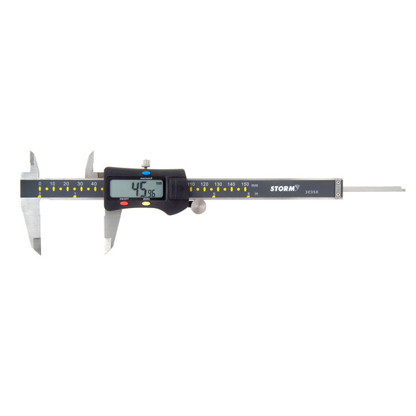 6 Inch Digital Caliper with Fractions