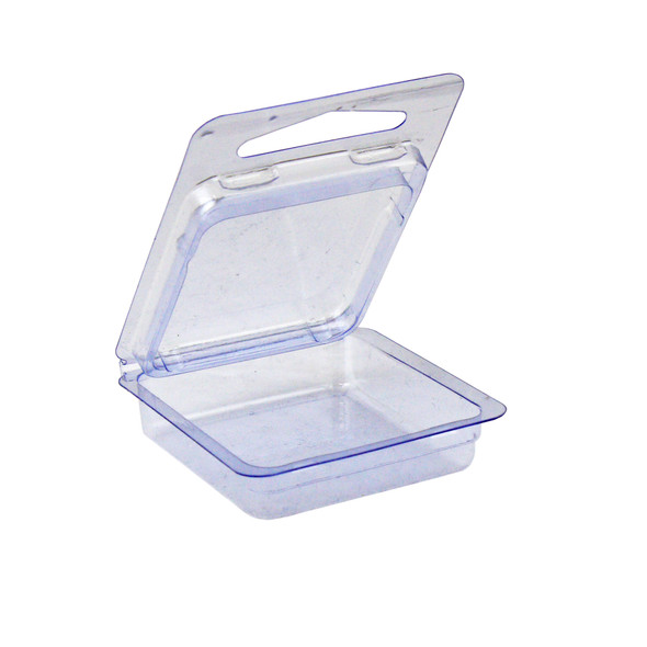 Clear Plastic Clamshell Package 2-5/8" x 2-1/8" x 1/2" Pack of 50