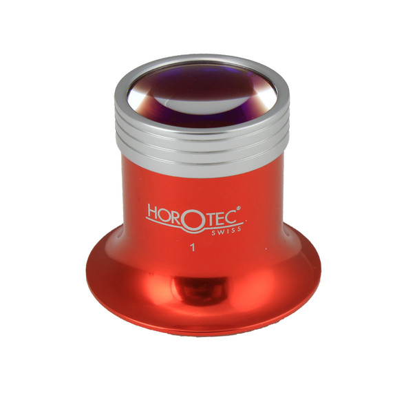Horotec Eyeloupe Magnifier Anodized Aluminum with Threaded Ring