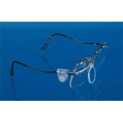 Lightweight single lens eyeglass loupe