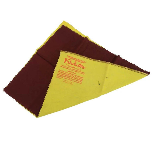 abulustre Jewelry Polishing Cloth with Rouge and Buff 9 x 11 Inch Sold per Piece