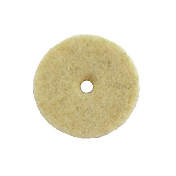Mini Felt Wheel Buffs 5/8 Inch Pack of 25-Choose Hard or Soft
