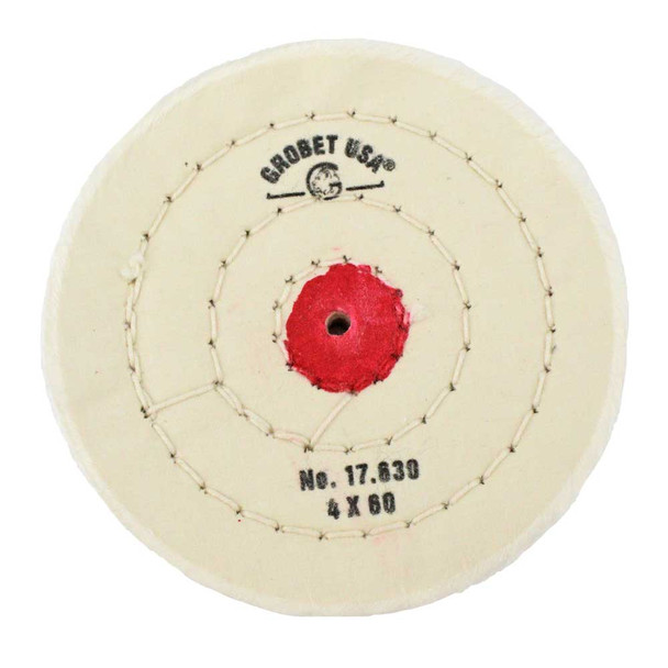 Buffs Finex Muslin Shellac Centers Diameter 4 Inch Ply 60 Stitching 3 Rows