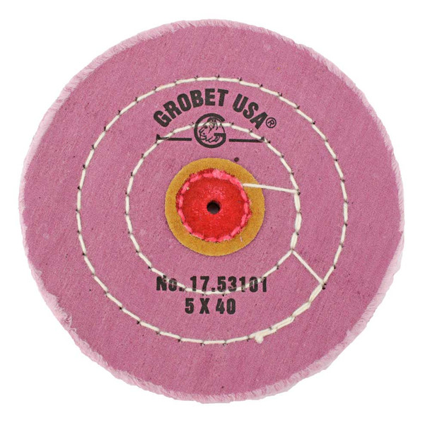 Jewelry Polishing Wheel Berry Buffs 5 Inch Diameter Ply 40 Stitching 3 Rows